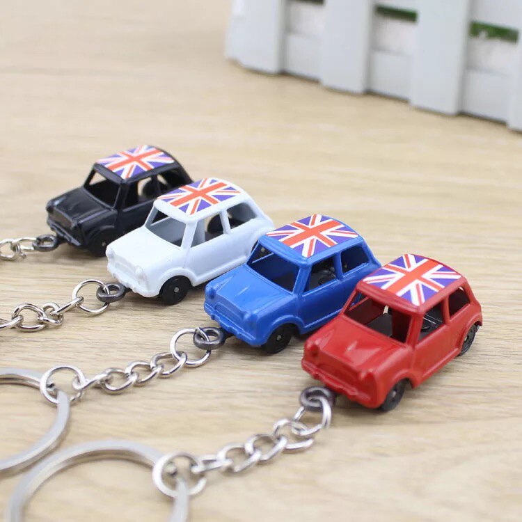 Storage Mailbox Box London Bus Key chain Taxi British flag Souvenir For Keyring Ring London Bus Phone Box