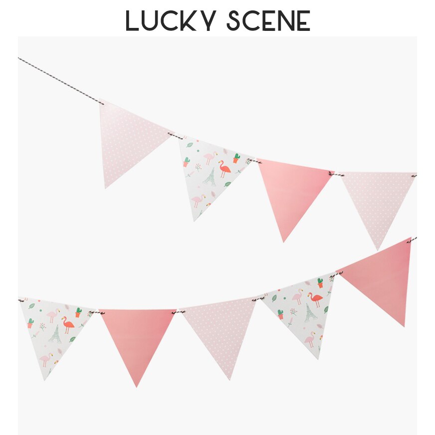 Paper Banner Flags Bunting Birthday Event Festival Party Celebration, Decorations S00451: Lovely bird