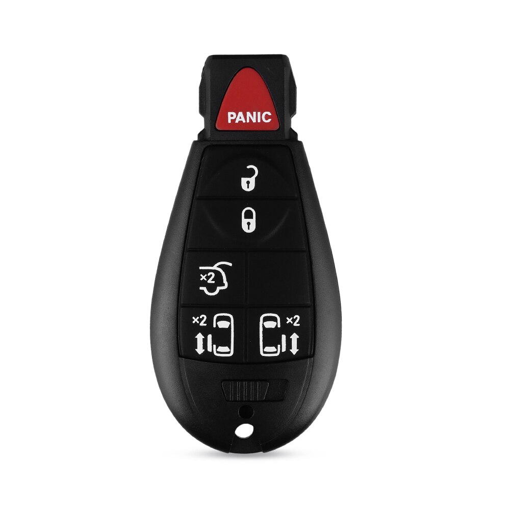 KEYYOU 3/4/5/6/7 Buttons Remote Smart Car Key Shell For Jeep Grand Cherokee Chrysler 300 Town &amp; Country Dodge Challenger Charger: Model 10