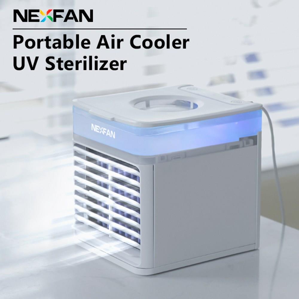 NexFan Ultra Air Cooler Fast Cooling Portable Air Conditioning Fans Enhanced Noise Reduction Cooling Fan for Home Office Outdoor