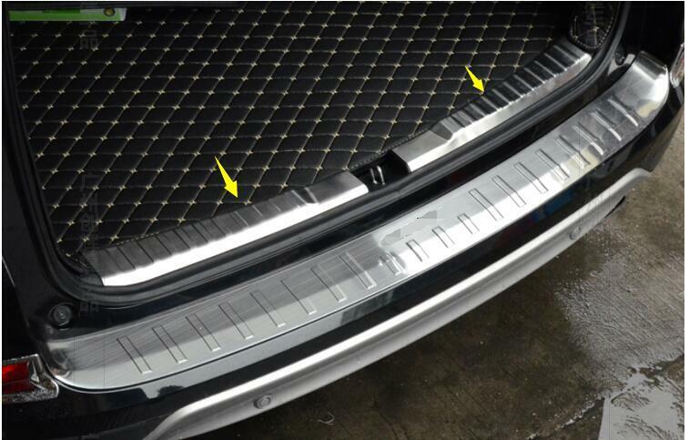Roestvrij Staal Binnenste Achterbumper Protector Scuff Plate Cover Auto Accessoires Auto Modificatie 2 Stuks Voor Honda Crv