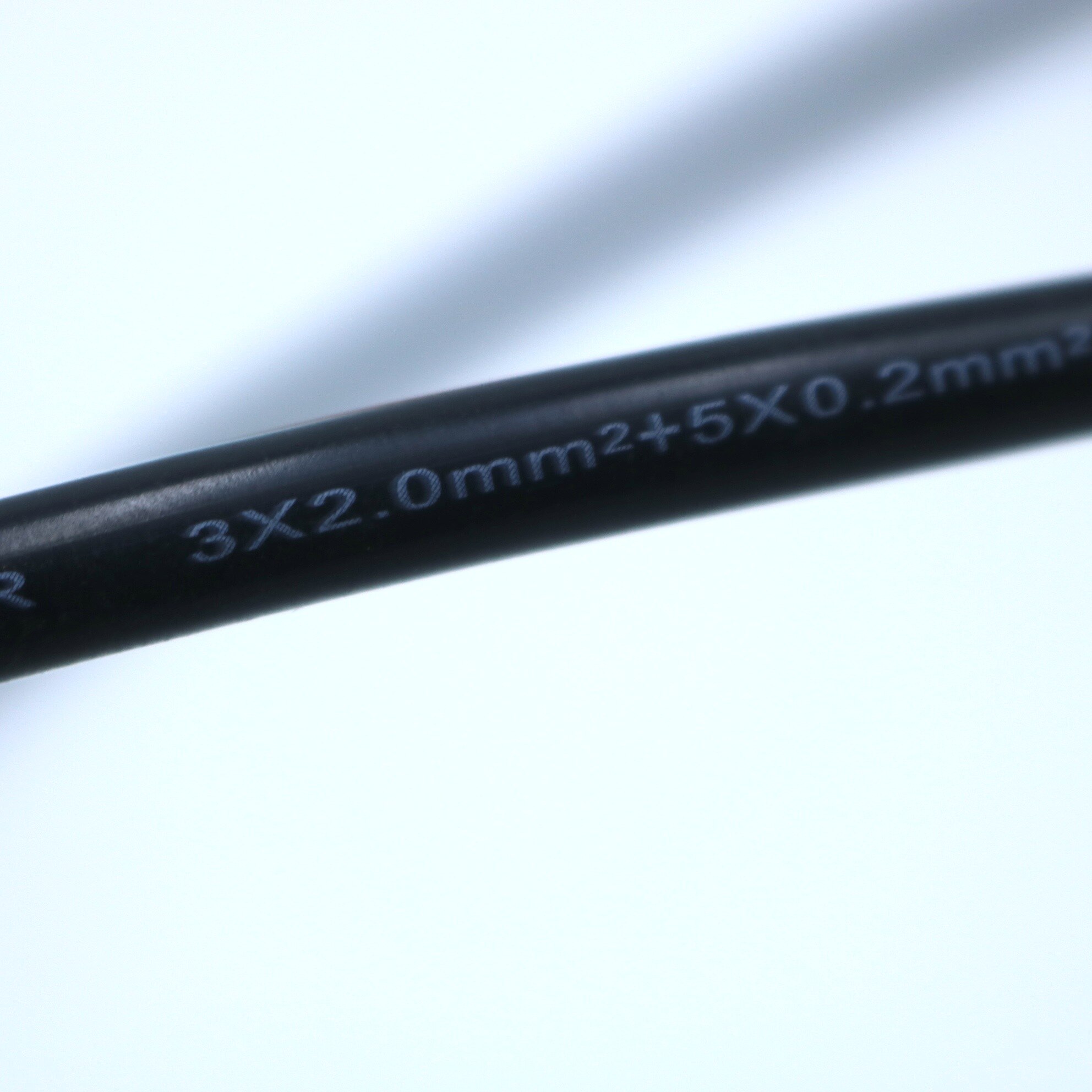 Motor wires/cable for 500-600W brushless DC motor (3*2.0mm motor phase+5pcs hall sensor wires)