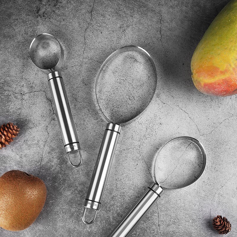 Kjøkken tilbehør verktøy mango kiwi frukt kutter maskin kjøtt separator skreller rustfritt stål kjøkkenutstyr frukt skreller