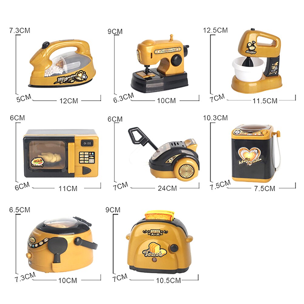 Ryżowar żelazko elektryczne symulacja urządzenie domowe śliczny Model dzieci udawaj zagraj w interaktywna gra zabawka
