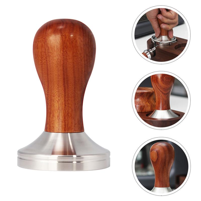 Rustfrit stålkaffe knuser moderne stil kaffebønnepresseværktøj