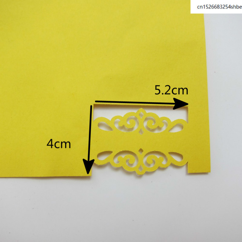 Large Fancy Border Embossing Dies Punch Clear Stamps For Scrapbooking Machine Handmade Edge Device DIY Paper Cutter