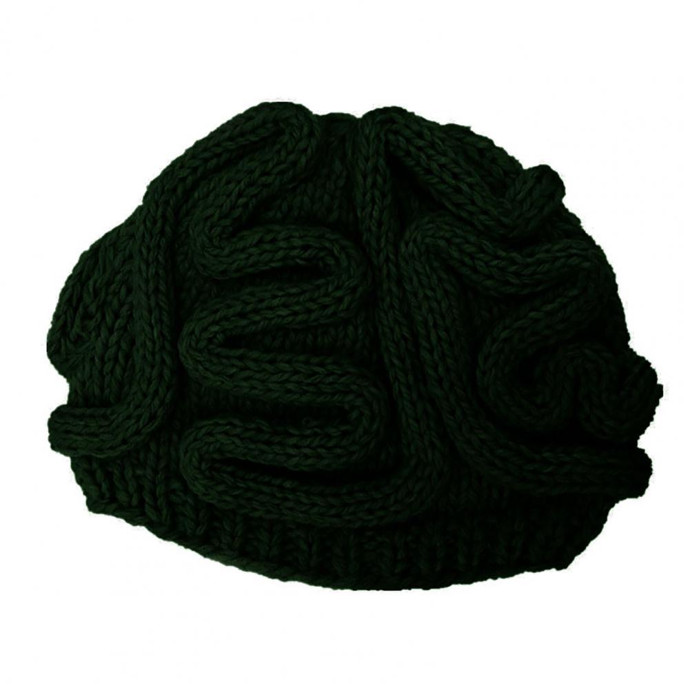 Mutsen Hoeden Spoof Horror Hersenen Gebreide Hoed Grappige Warm Cap Party Hoofddeksels Fotografie Props Caps Hoofddeksels Voor Party 14 Kleuren: Blackish Green