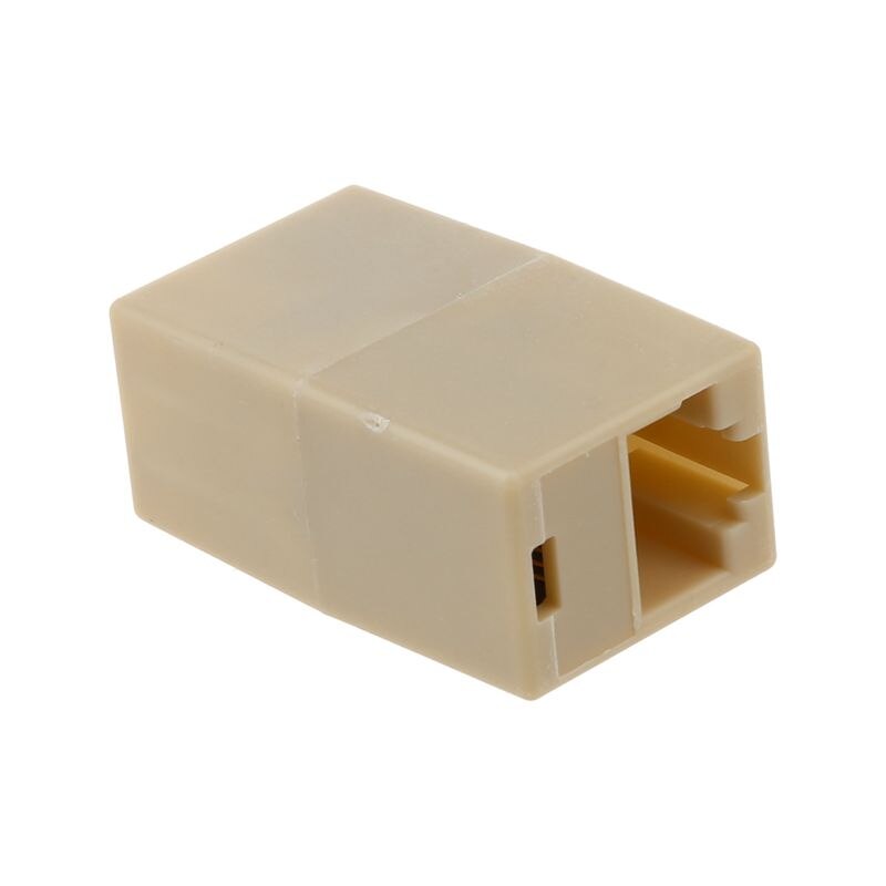 10 X CAT5 RJ45 Network Cable Extender Plug Coupler Joiner Splitter Connector Adapter