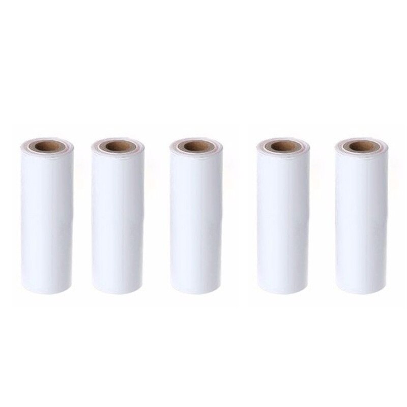 5 stk 80 x 30mm termisk kvitteringspapirrulle til mobil pos 80mm termoprinter