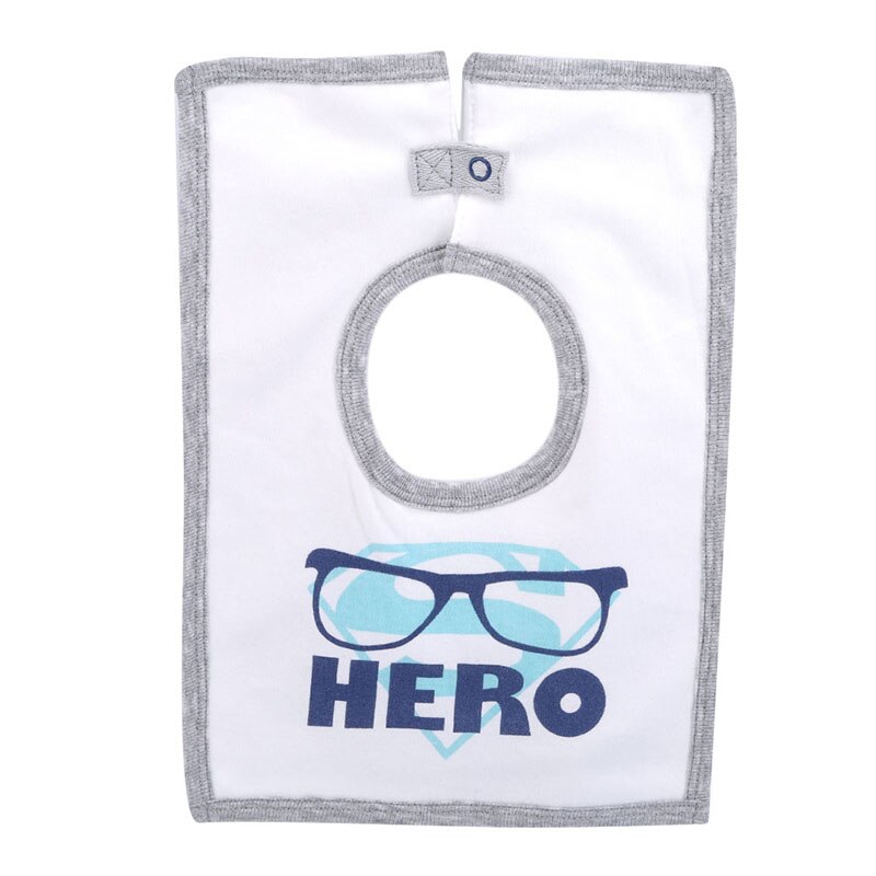 Unissex forma quadrada dos desenhos animados da criança à prova dwaterproof água bandana babadores infantil recém-nascidos saliva alimentação arroz toalha arroto roupas: Letter glasses