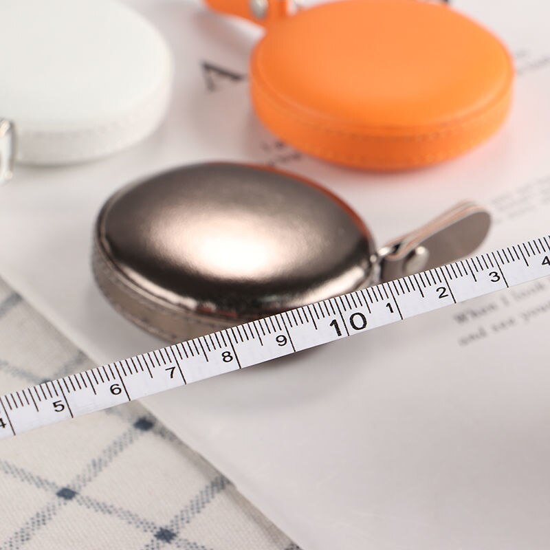 Artracyse 1PC 1.5m/59'' Small Tape Measure Retractable Plastic Square Mini Soft Ruler Small Ruler For Measuring Measurements