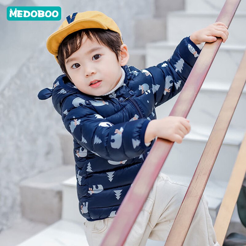 Medoboo Dikke Warme Baby Kleding Winter Jumpsuit voor een Jongen Meisje Pasgeborenen Snowsuit Overall Overalls Kinderen Kindje Jas Jas