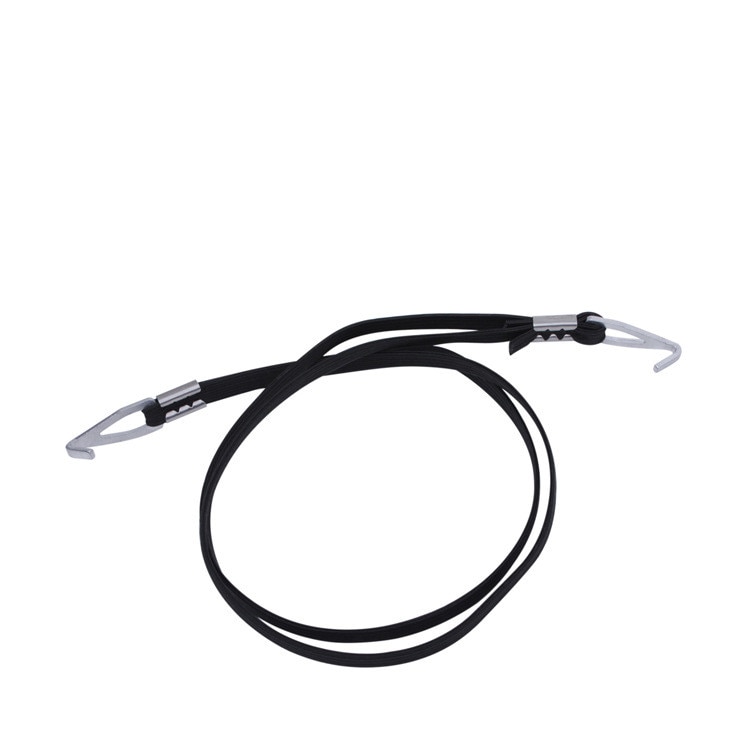 1pc sykkel stram bagasje tau gummibånd elastisk buntet elektriske kjøretøy hyller bundet sykkelverktøy: Svart