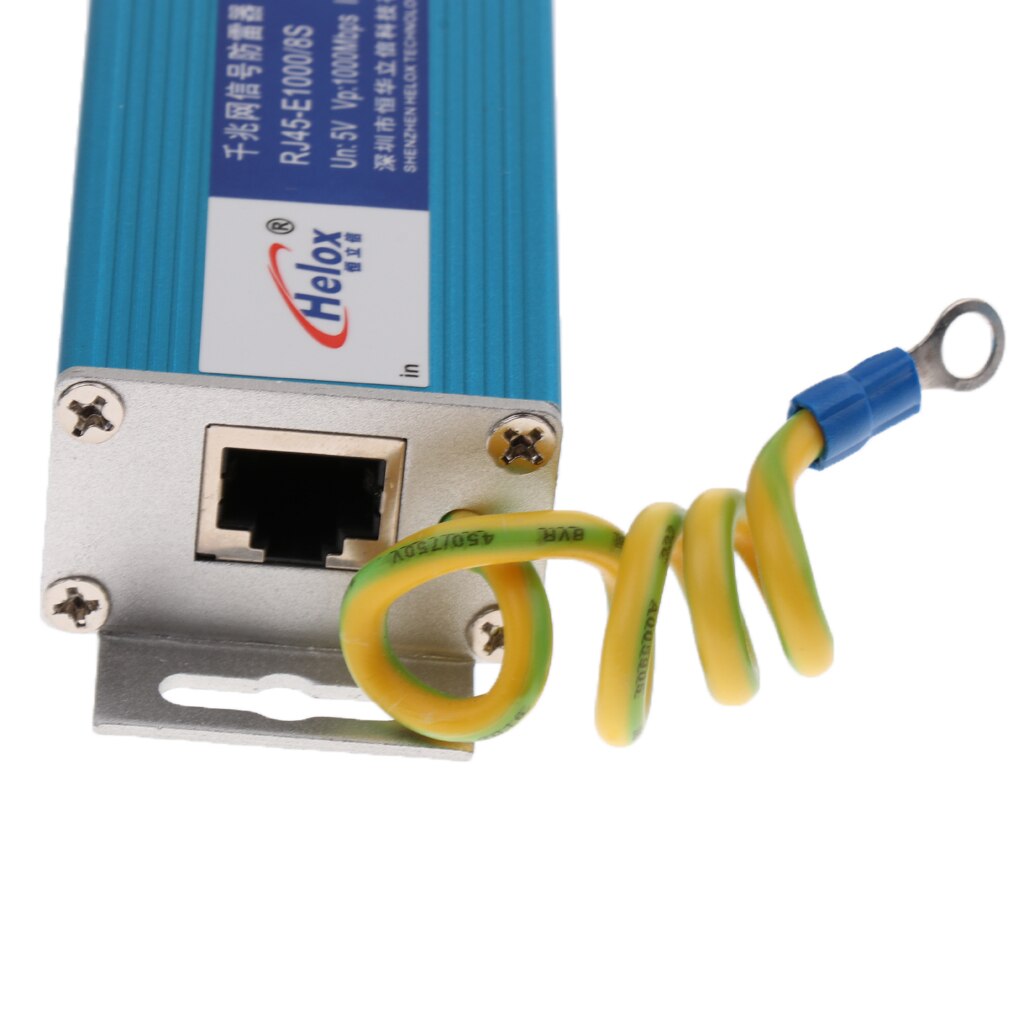 Protezione da sovratensione Gigabit Ethernet-dispositivo di protezione-scaricatore di tuono di rete LAN-1000 Mbps