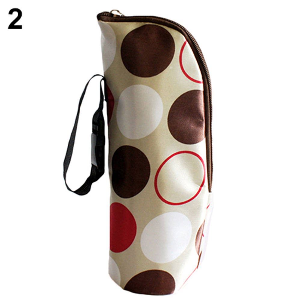 Bolsa térmica de alimentación para biberones de leche para bebé, calentador para cochecito colgante, bolso aislante para mamás, funda para botella de agua, funda para funda