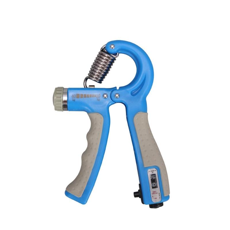 10-40kg Adjustable Hand Heavy Gripper Wrist Power Gym Fitness Exerciser: Blue