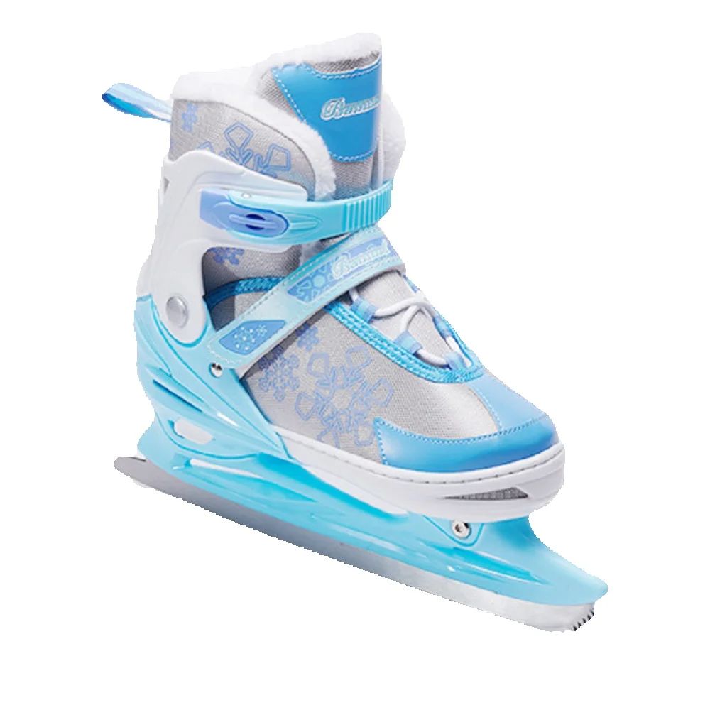 Ice Figure Skates Adjustable Size 30-41 Ice Hockey Skate Shoes With Blade Comfortable Thicken Adult Beginners Kids Warm Sneakers