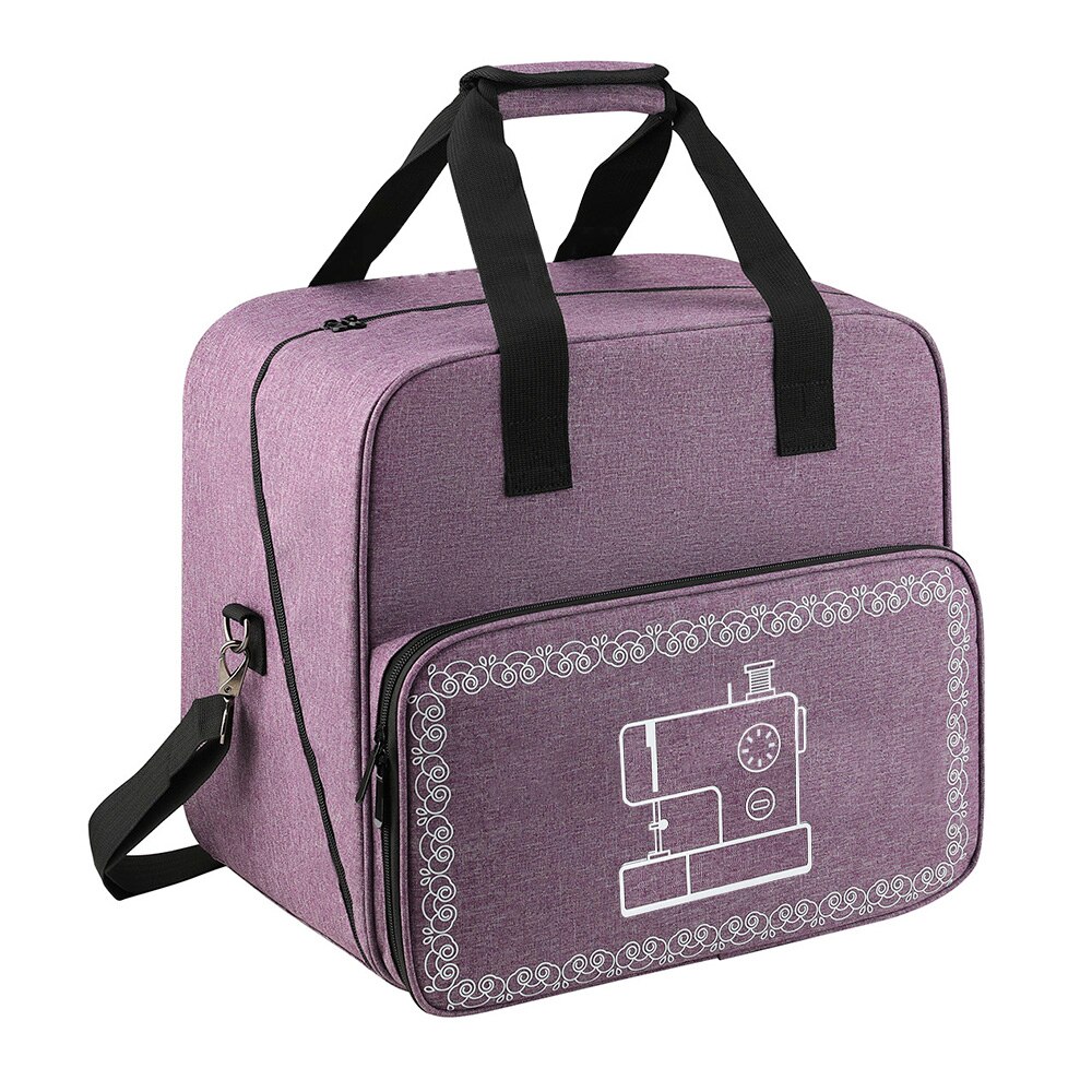 Large Capacity Portable Sewing Machine Bag Travel Home Organizer Bag Thread Yarn Storage Tote Sewing Machine Accessories