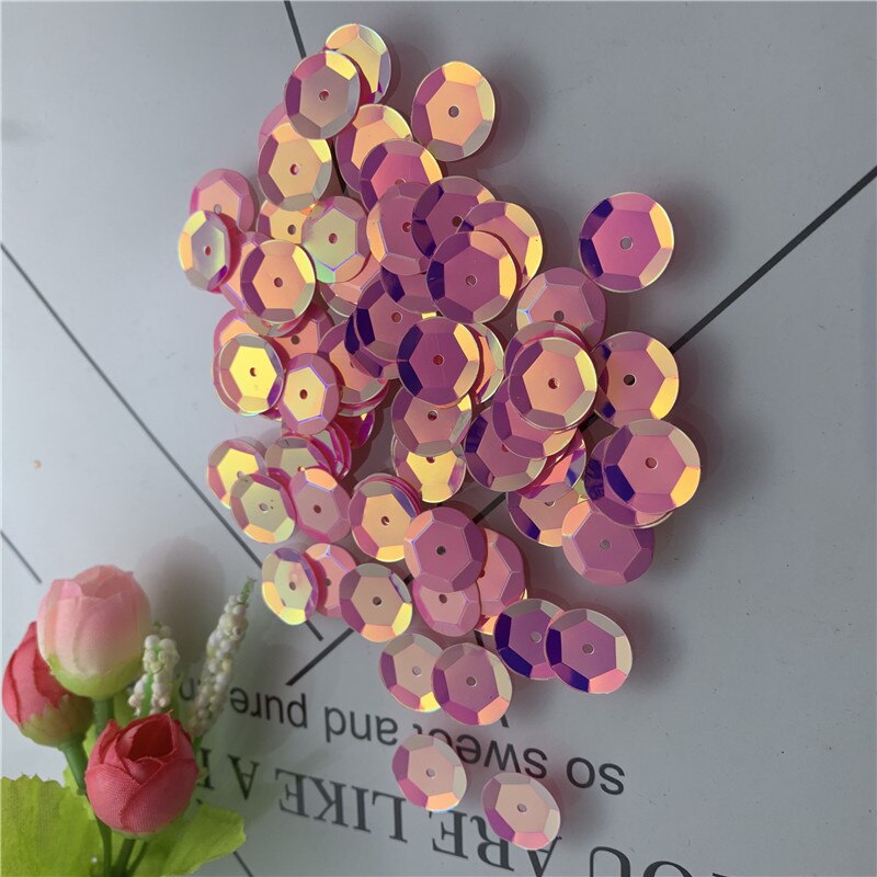 500 sztuk 13mm brokat okrągłe luźne pcv cekiny Paillettes rzemiosło robić szycia dekoracji DIY akcesoria robić ubrań: BRĄZOWA