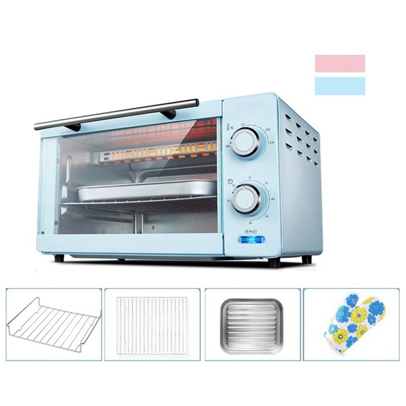 DMWD 11L Mini Electric Oven 220V Home Multifunctional Cake Bread Baking Oven Cookie Pizza Oven Household Appliances For Kitchen