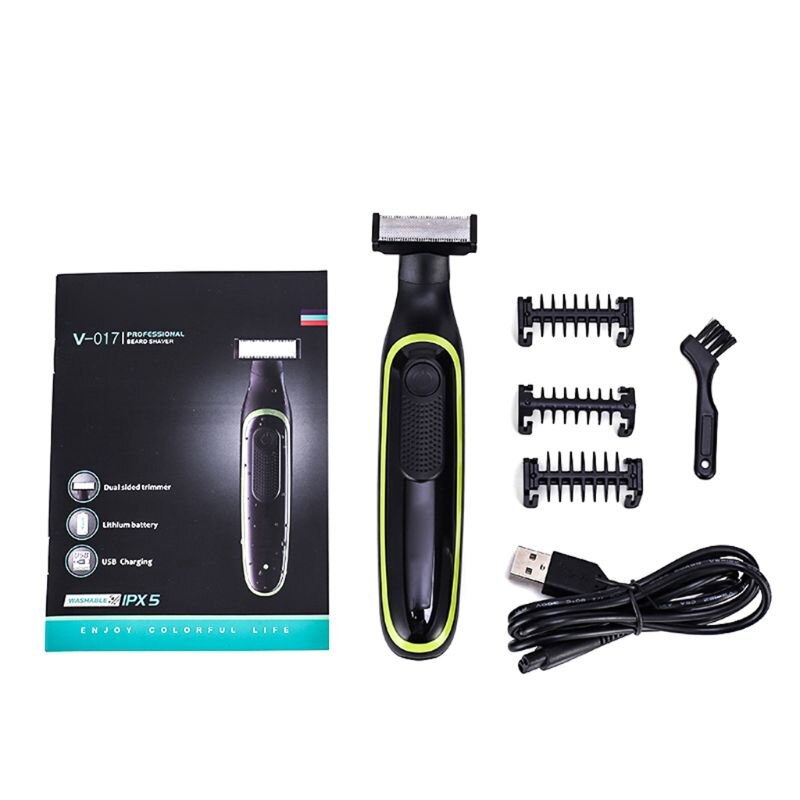 Tondeuse à cheveux électrique professionnelle tondeuse à barbe Kit de toilettage de coiffeur Rechargeable sans fil coupe de cheveux Machine rasoir