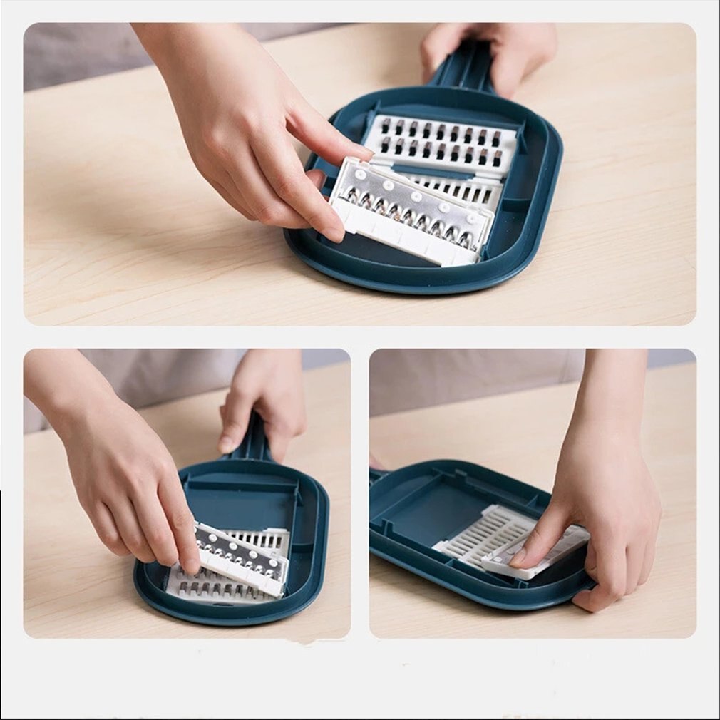 Kitchen Vegetable Chopper Cutter Gadget Cookware Food Fruit Grater Salad Maker Onion Potato Mandoline Slicer Accessory