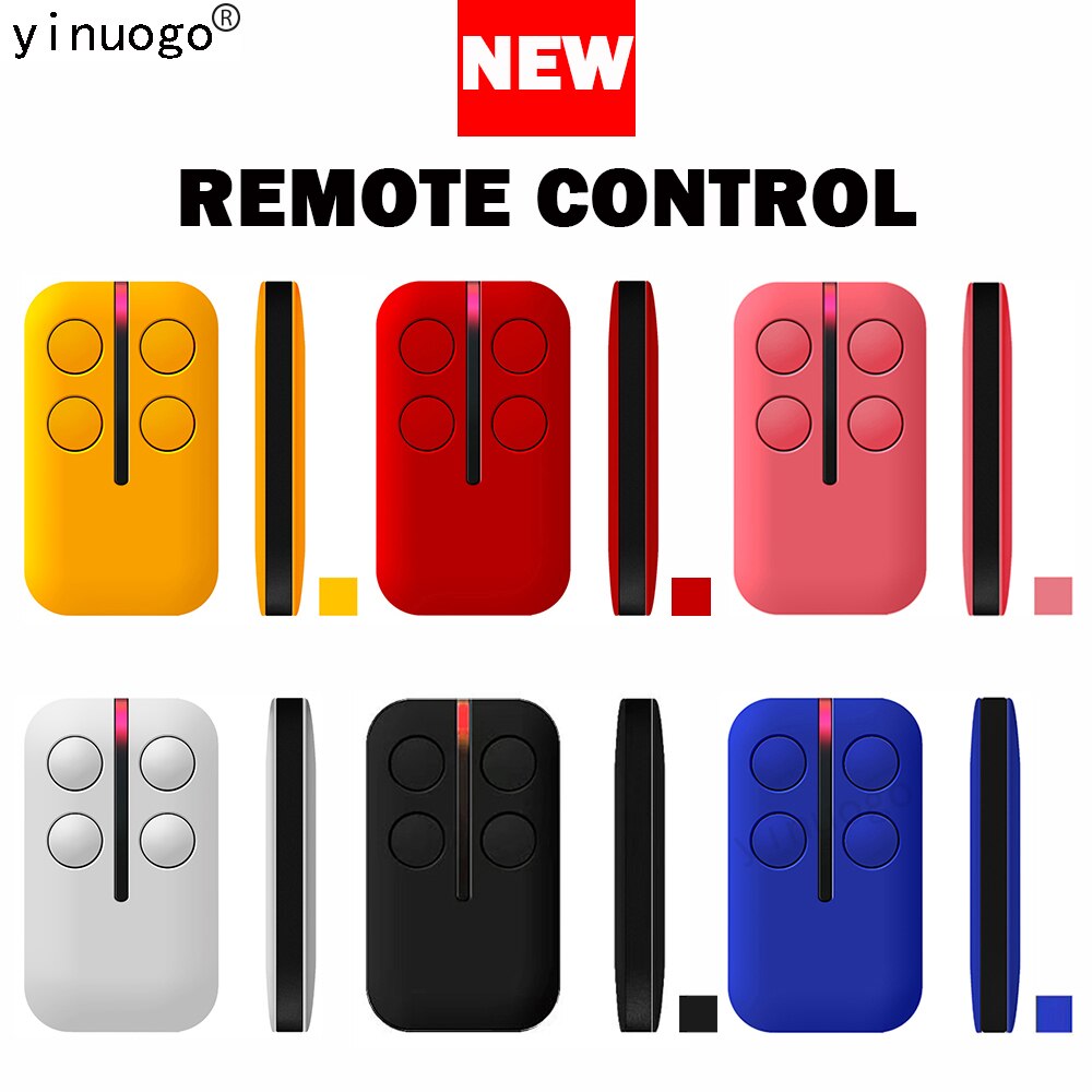 Multi-fréquence 287 mhz-868 mhz Garage télécommande remplacement porte contrôle commande porte contrôle émetteur sans fil portable