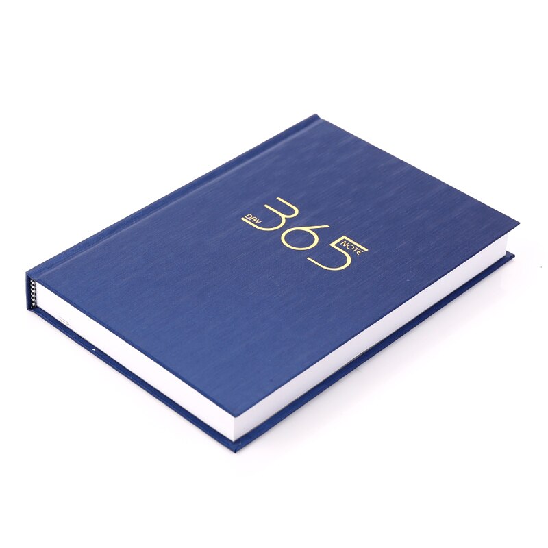 YINGLIJIA 365 Plan Schedule Book Business Notebook Time Management Diary A5 Notebook Notepad Blank 1PCS