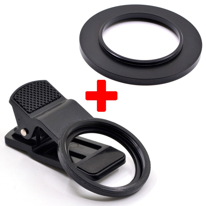 KnightX – filtre d&#39;objectif de téléphone portable 37mm 52mm 58mm, clip universel CPL ND star, accessoires polarisants: Phone holder to ring / 40.5mm
