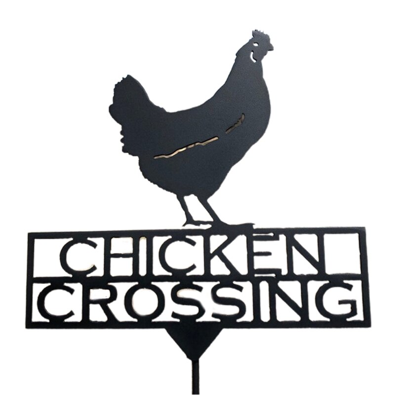 Spray Paint Gardening Garden Decoration Sign Weather Vane Retro Farm Scene Garden Stake Weathervane Tools