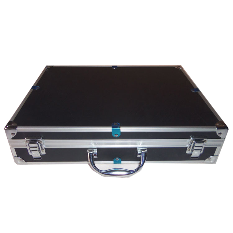 Aluminum Alloy Tool Case Outdoor Safety Equipment Box Portable Safety Instrument Case Suitcase Portable Tool Box 370x285x80mm