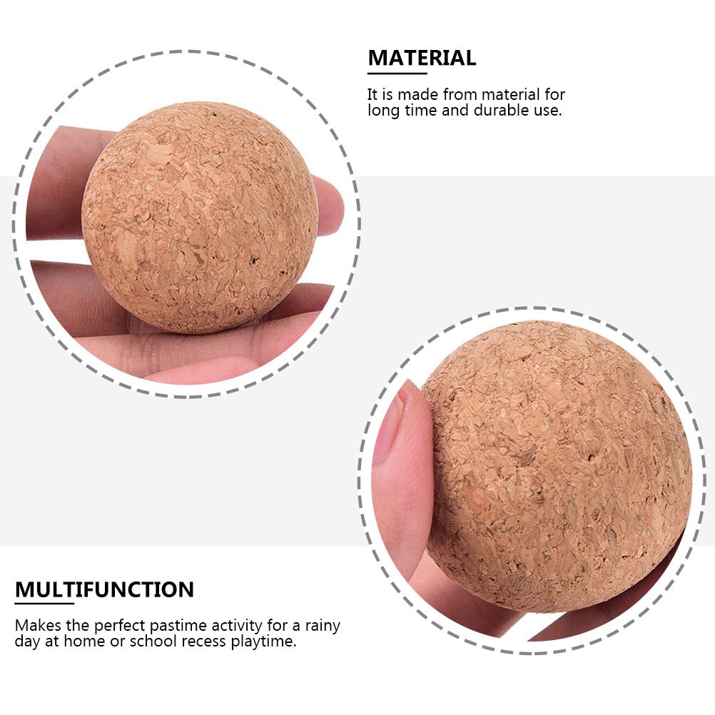 6 pcs soccer foosball cork foosball replaceable cork balls for kindergarten parents children school