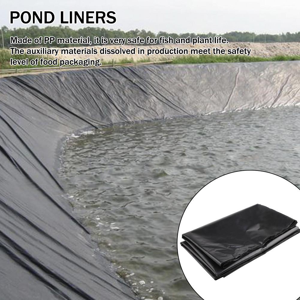 Pond Liner Fish Pond Liner Landscaping Waterproof Covers Foldable Garden Waterfall Skin Membrane Liner Cloth