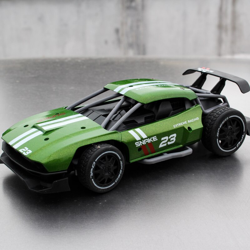 Electronic Mini RC Car 4 Channel 2.4G 360 Degree Rotating 1:20 Remote Control Vehicle 15 Km/h Alloy Racing Speed Car Toys: YK41-SL-3357-1-Green