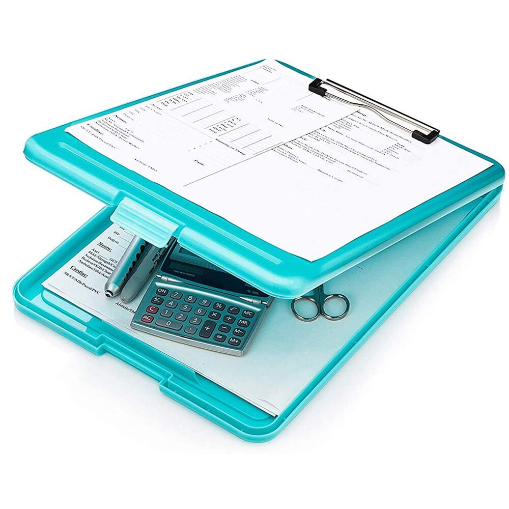 A4 presse-papiers boîte fichier Durable étanche Document classeur mallette de rangement fournitures de bureau