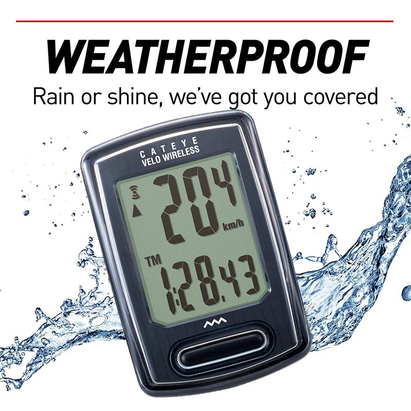 CATEYE Bike Computer Wireless Cycling Computer Bicycle Waterproof Kilometers Odometer Stopwatch Speedometer Bicycle Accessories