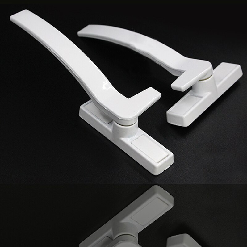 Wit Vervangende Upvc Venster Handgrepen Rechts/Hand Zinklegering Venster Hardware Deurklink