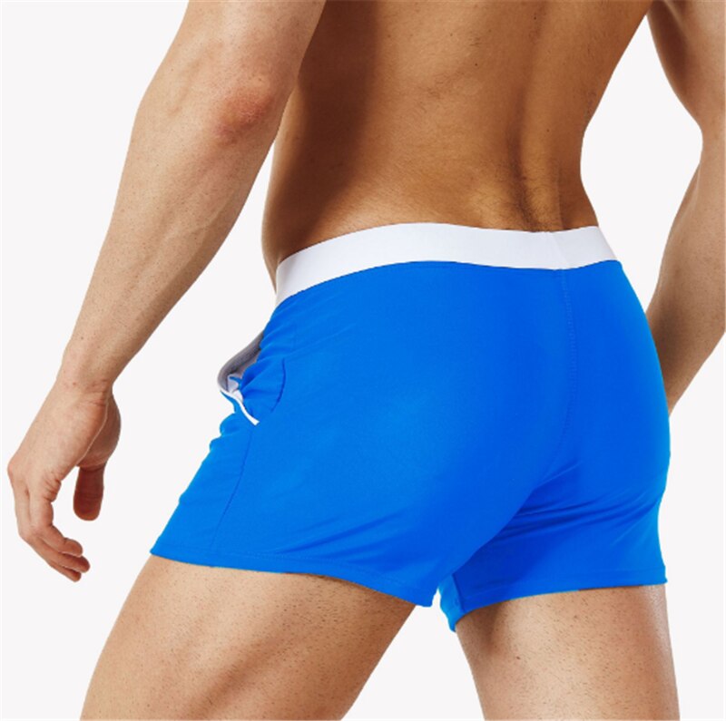 Summer Men Cool Swim Trunks Beach Board Clothes Swimming Running Sports Surfing Shorts