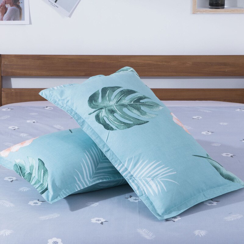 2 stk putetrekk putevar 50 x 75 dekorativt putetrekk sengetøy par putevar hotell hjemme polyester / bomull putevar: 8