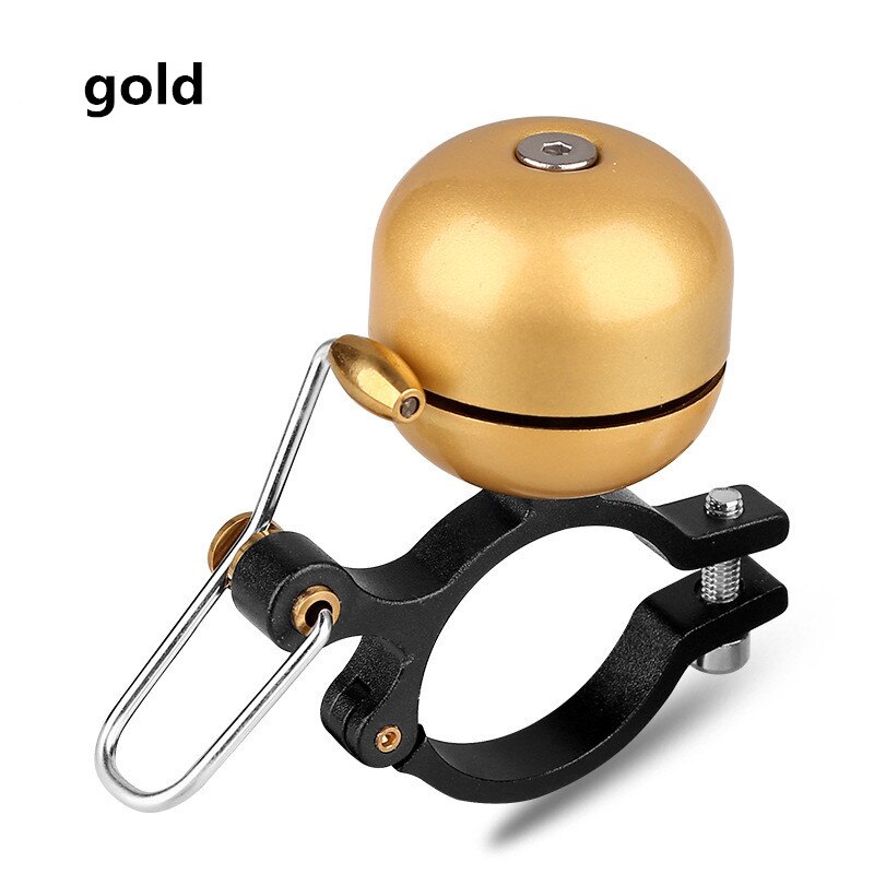 Bicycle Bell Ultra-light Installation of 20-30mm diameter handlebars for brompton bike bell: gold