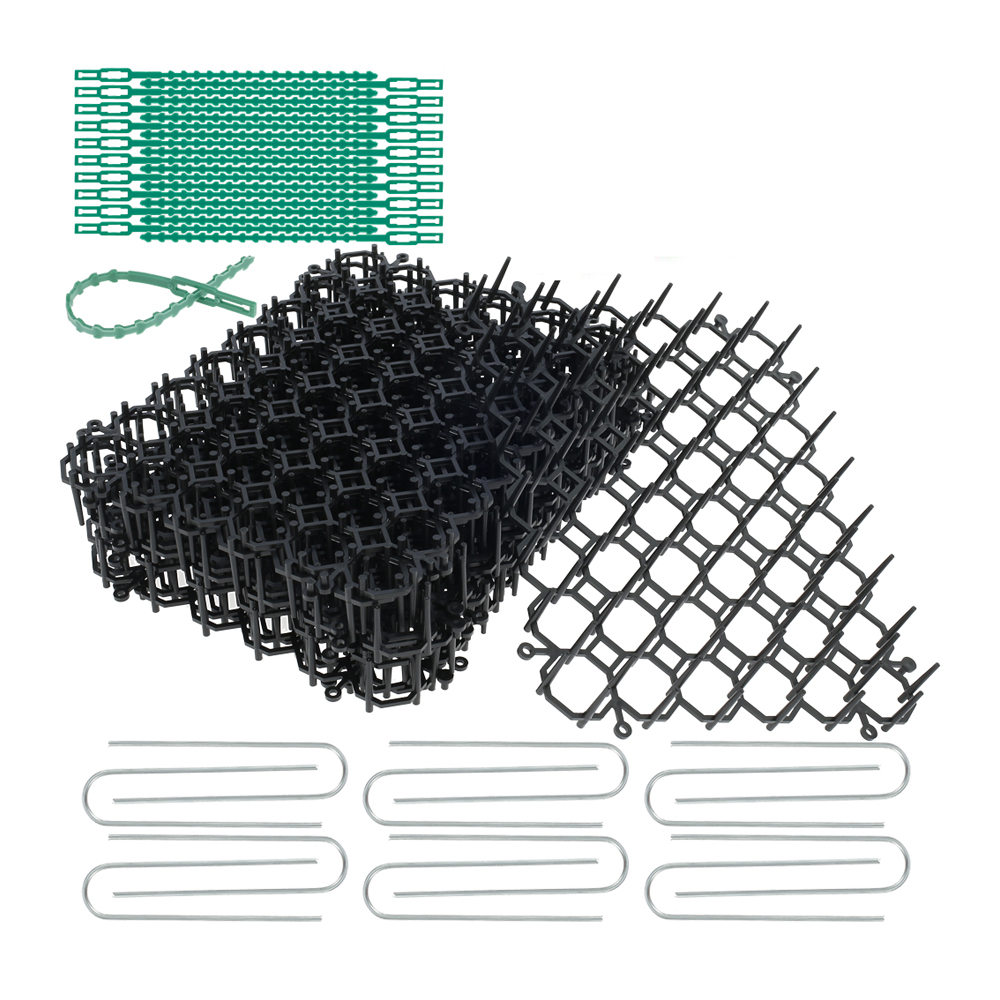 12Pcs Cat Thorn Mat Garden Anti-Cat Dog Repellent Mat Protects Plants Indoor Outdoor Garden Deterrent Devices Home Dog Repellent: Default Title