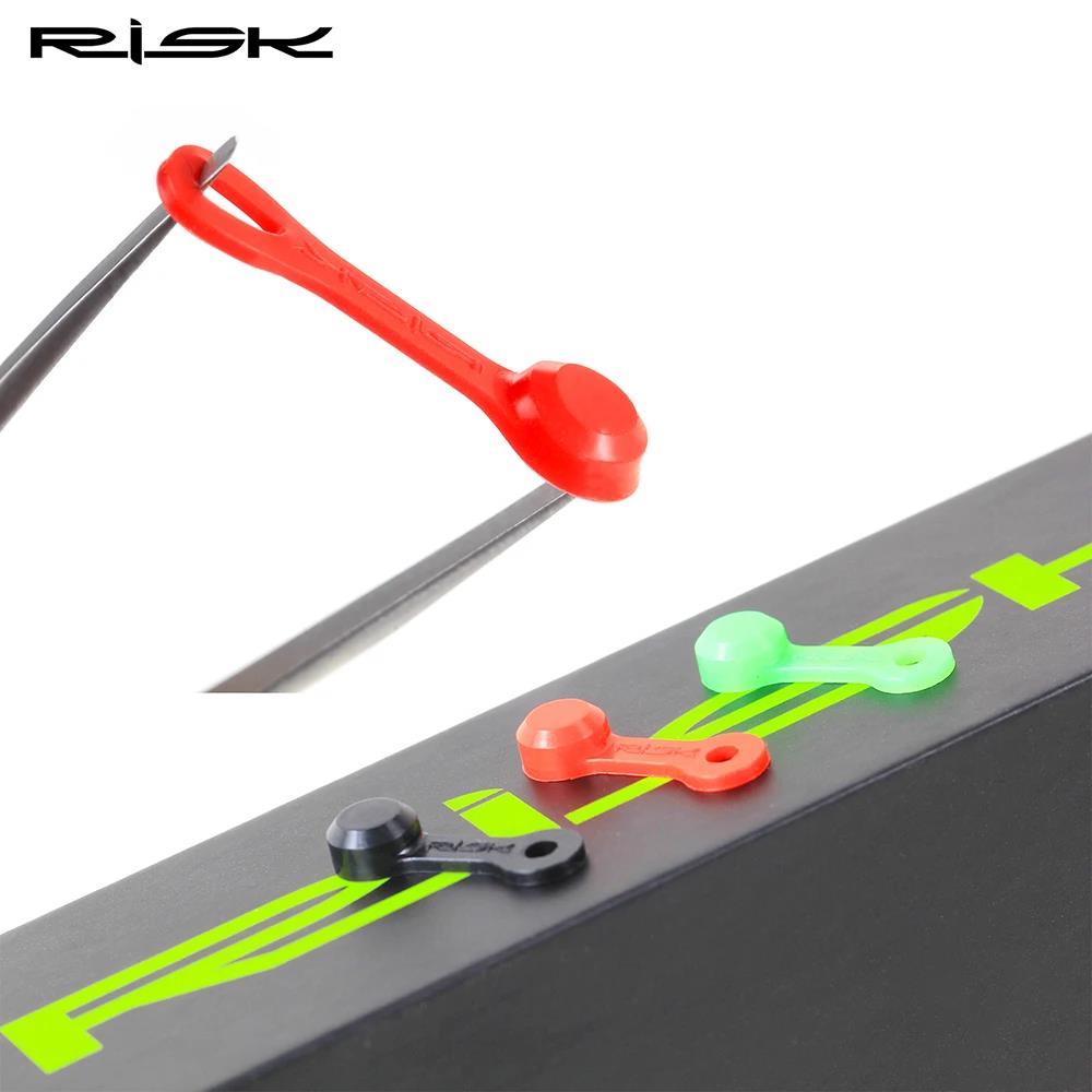 RISK MTB Bike Silica Gel Bleed Nipple Cover Dust Cap Mountain Bicycle Oil Nipple Set For XT Oil Disc Brake Clamp Accessories