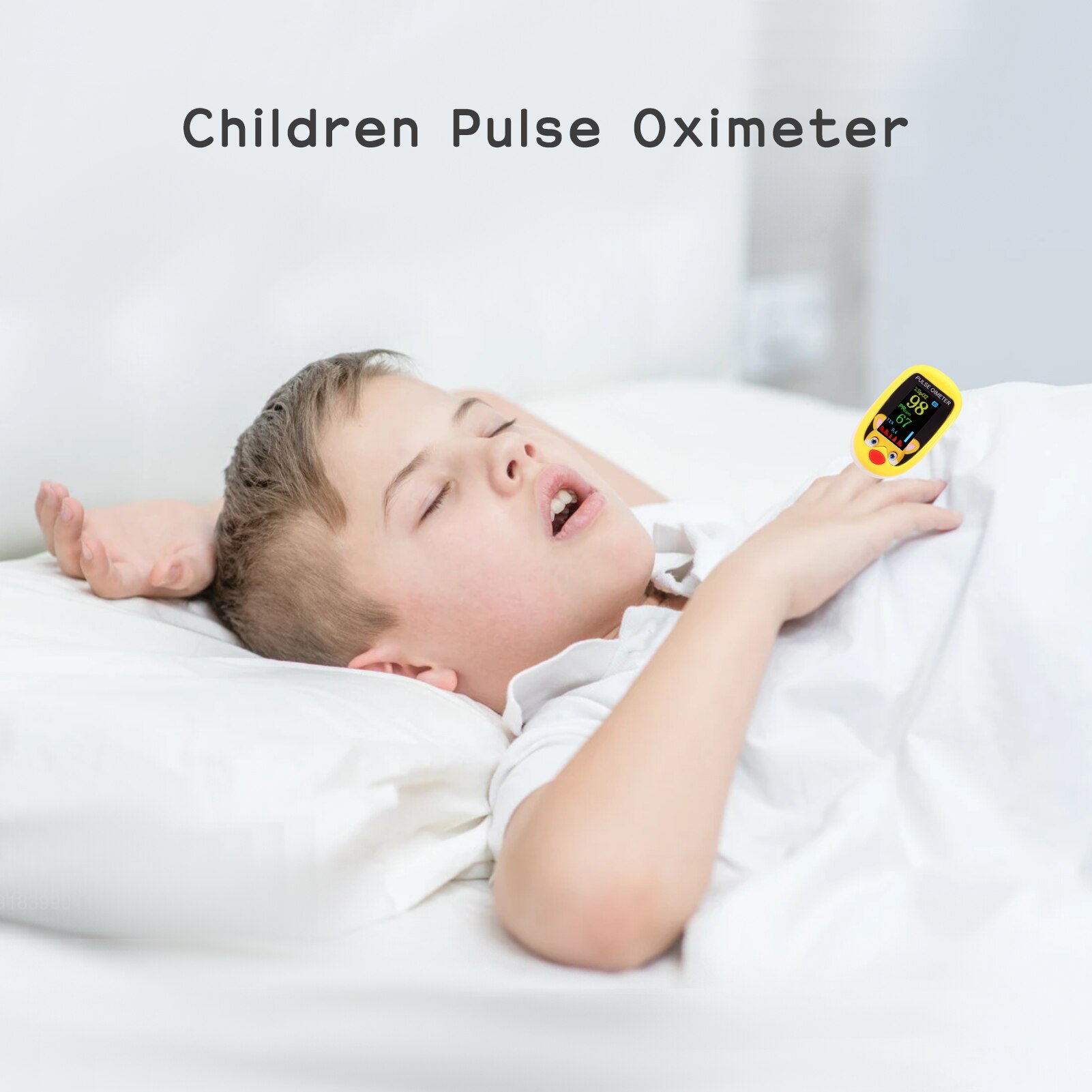 Baby Vinger Pulsoxymeter Pediatric Saturatiemeter De Dedo SpO2 Pr Oled Oplaadbare Kinderen Kids Pulsioximetro