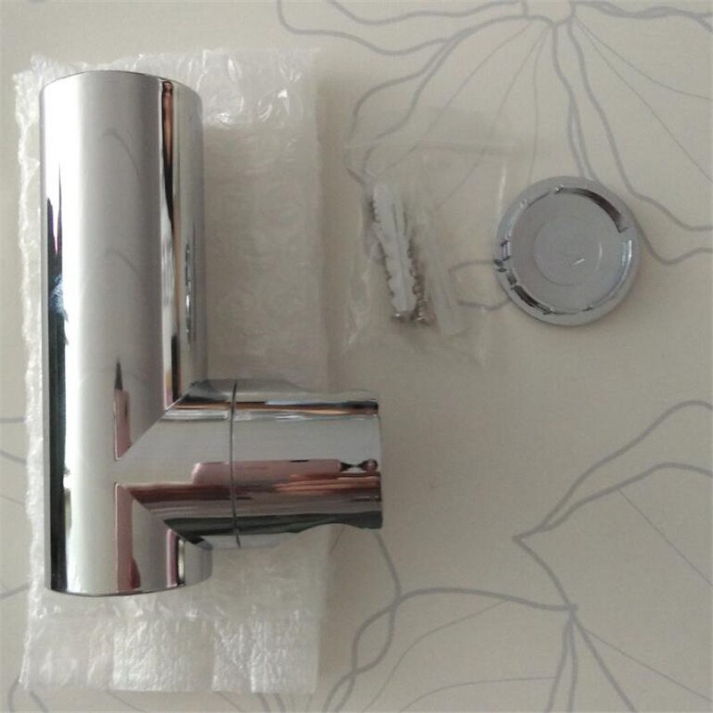 Shower Base Polished Chrome Shower Activity Limb Support Bracket Handheld Bathroom Wall Mount Rack Shower Head Holder Adjustable