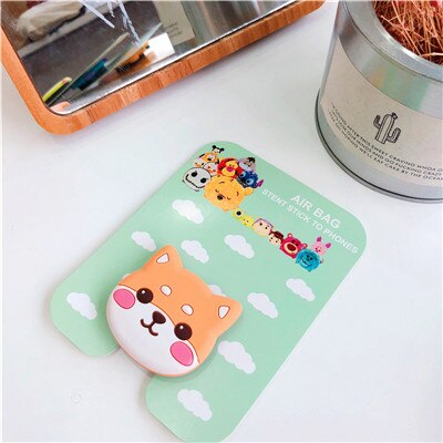 Support de téléphone portable universel pour chaton, support télescopique pour téléphone portable avec airbag de dessin animé, support de téléphone portable pour iphone  x 7: 12