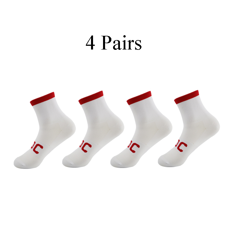 4 Pairs High Elastic Wear Resistant Socks Camping Rock Climbing Socks