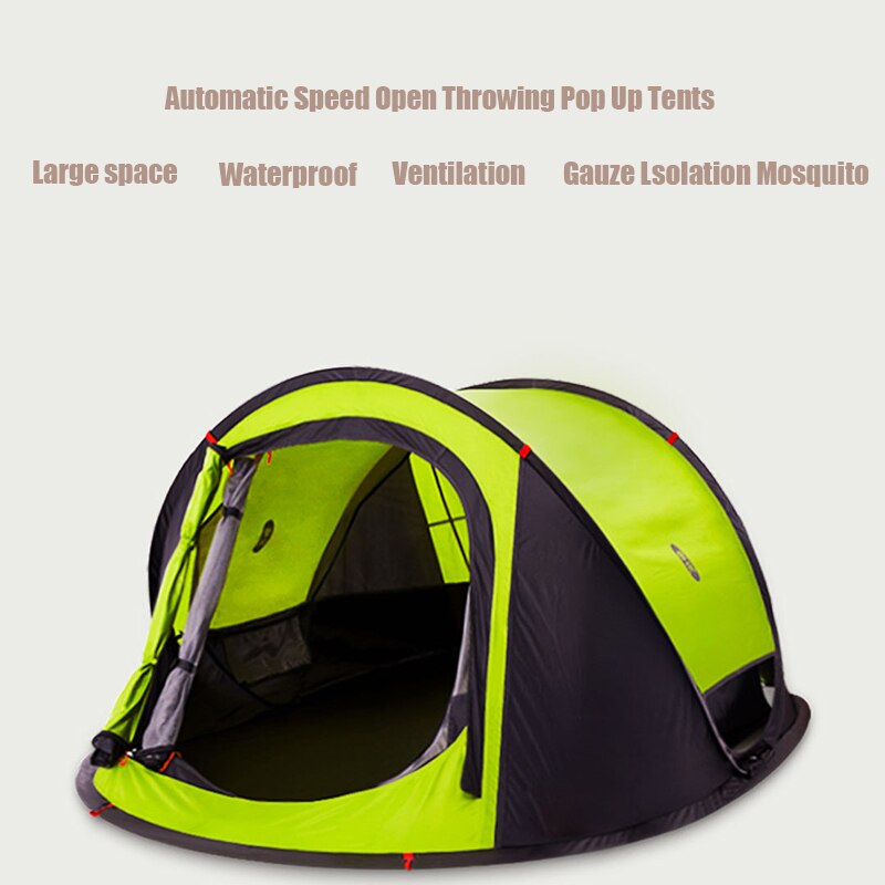 Zenph Camping Gooi Tent Outdoor 34 Personen Autom... Grandado