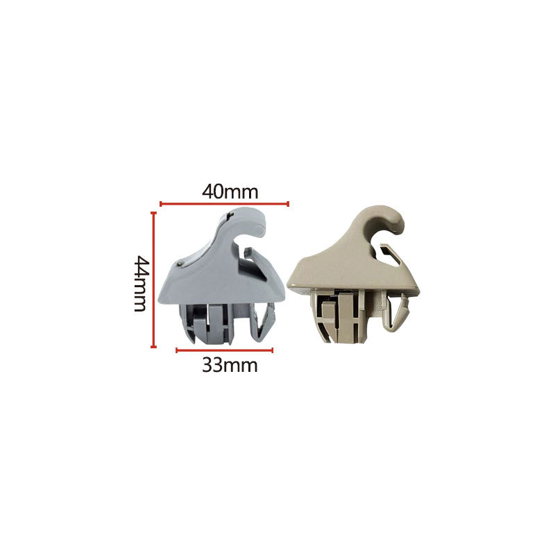 1PC beige of grijze zonneklepbeugel voor Pajero V90 MR 779704 Zonnepaneelclip voor Montero V70 Haak voor Pinin H60 H70 V60 V80