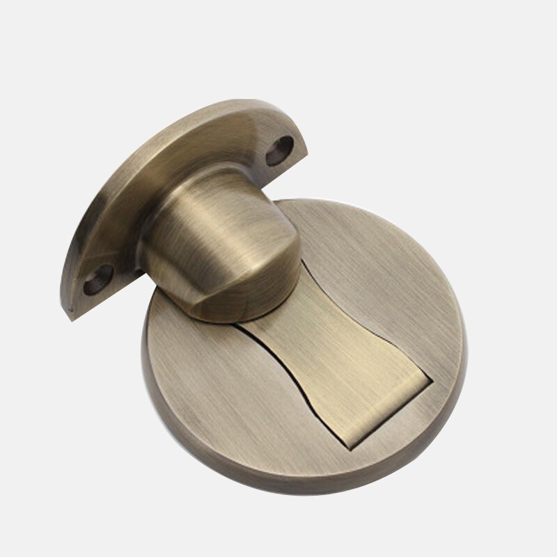 304 Stainless Steel Magnetic Door Stopper Door Stops Door Holders Hidden Catch Floor Nail-free Doorstop Furniture Hardware Door: 2