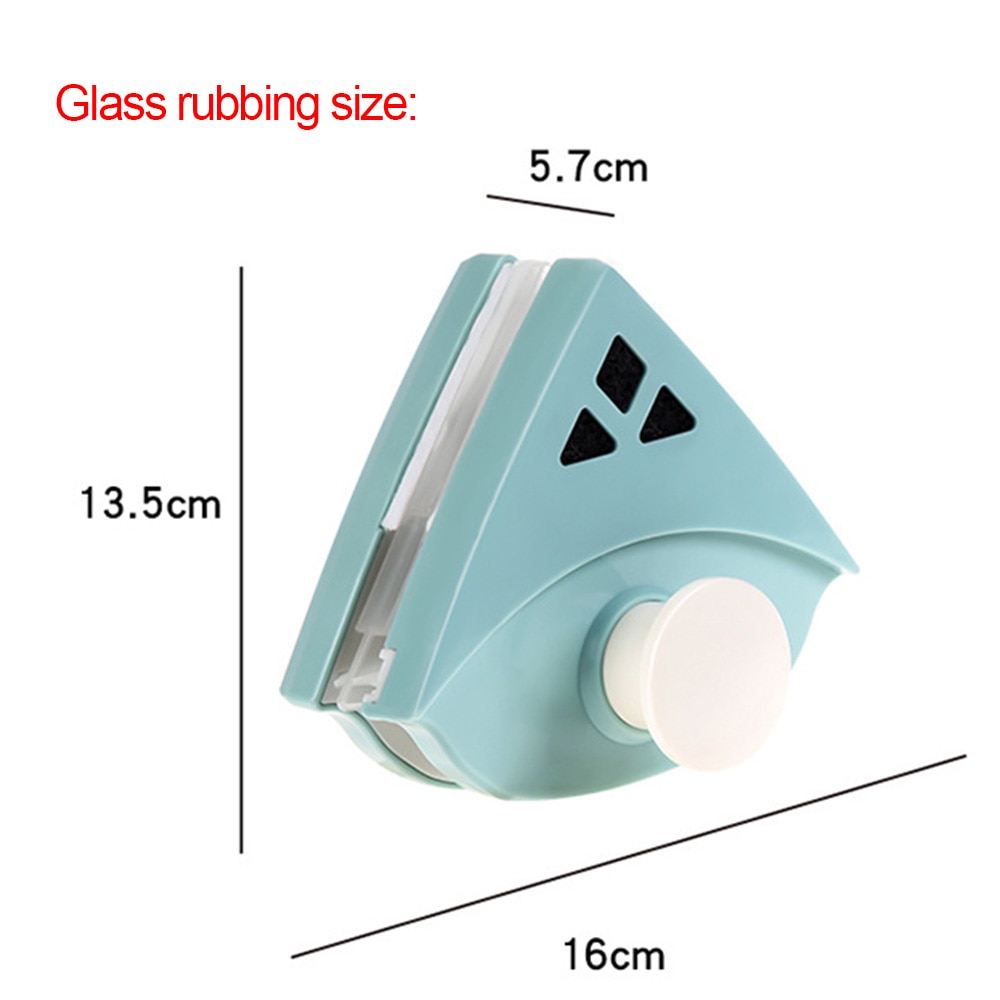 Magnetisk vinduespudser glasrenser børste rengøring justerbar magnetisk børste rengøringsværktøj til vask af 5-36mm glasvinduer